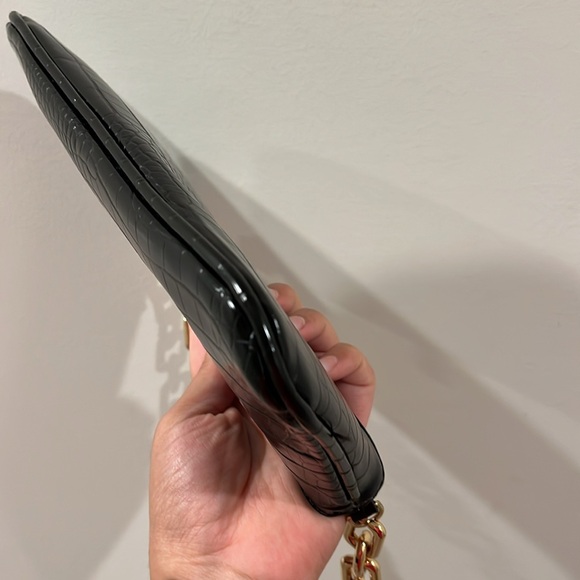 Zara Croc Embossed Handbag - Picture 8 of 9